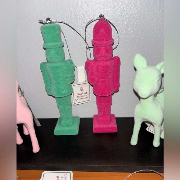 Target Bullseye Playground Flocked Ornaments - Picture 5 of 14